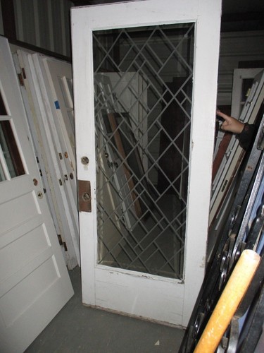 Exterior bevelled glass - exterior,