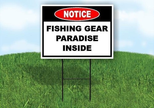Notice fishing gear - gear, paradise