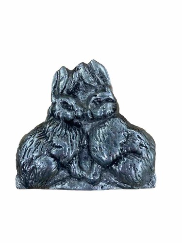 Cast aluminum bunny rabbit - cast,