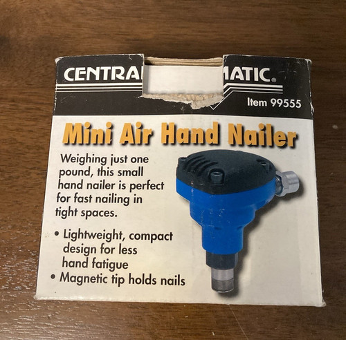 Central pneumatic blue - blue, metal