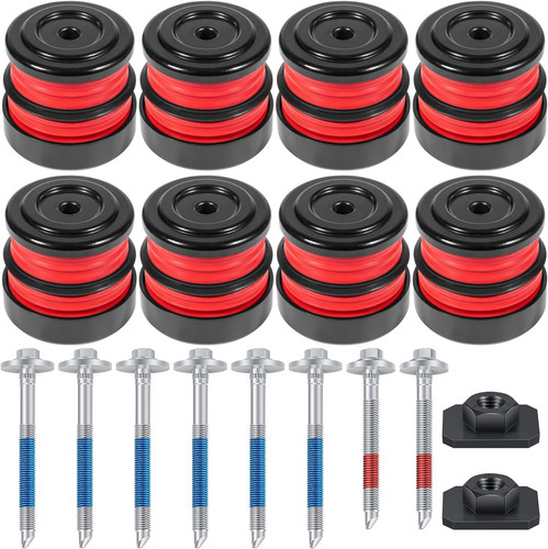 Silicone body mount bushings - silicone,