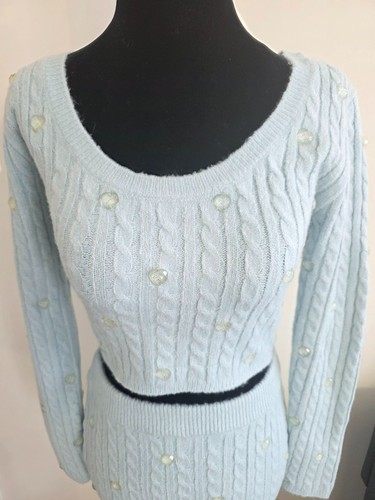 Sugar thrillz blue knit - sugar,