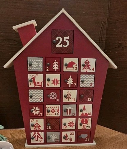 Advent calendar wooden - advent, calendar,
