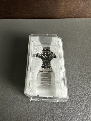 Plastic watch coffin - case, for