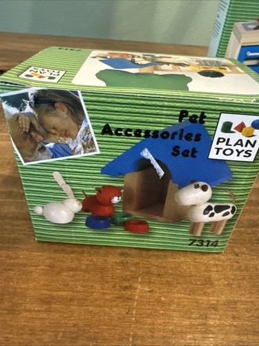 Vtg plan toys wooden dollhouse - toys,