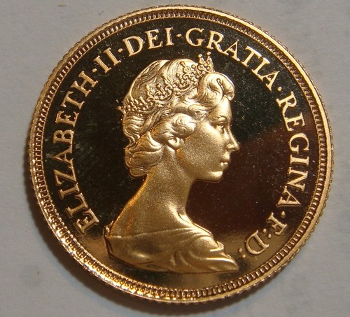 1982 ii gold - gold, sovereign