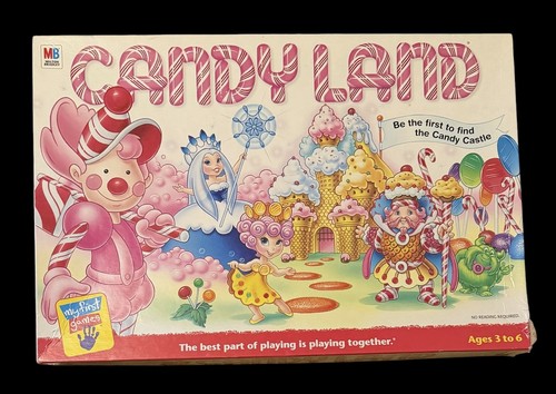 2001 candy land board game - land, by