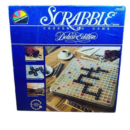 Scrabble deluxe edition - deluxe,