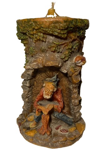 Vtg johan gunter kerzen carved - gunter,