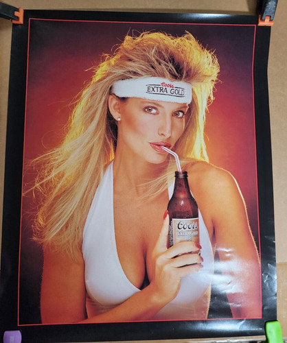 1988 coors extra gold beer - 1988,
