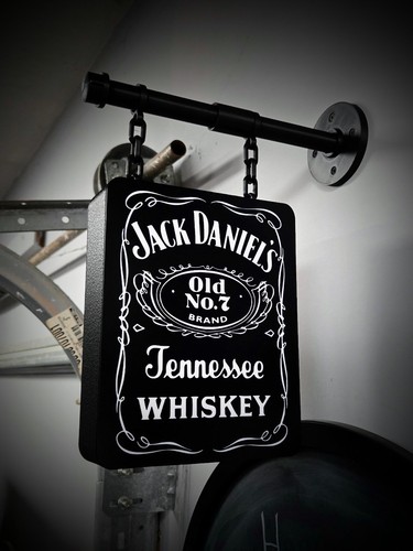 Jack daniels hanging led - jack,