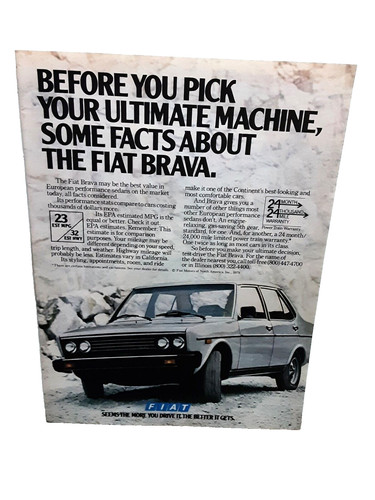 1979 1980 fiat brava - fiat, more