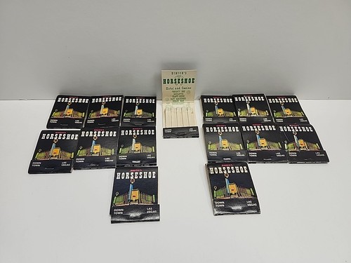 Vintage matchbooks binion s - vintage,