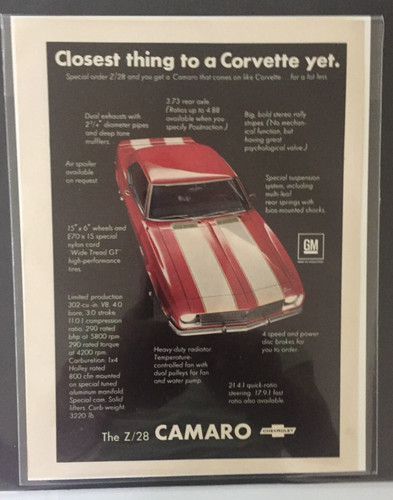 1968 chevy camaro - 1968, vintage