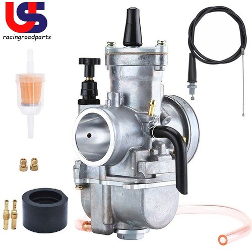 Carburetor throttle cable - w/,