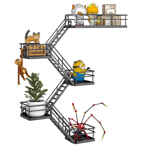 Fire escape shelf 5 - -, tier