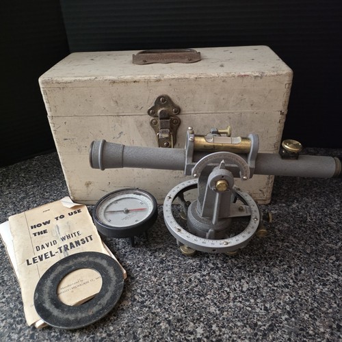 Vintage david white level - white,