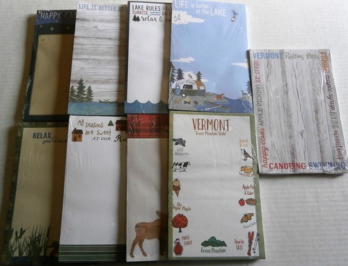 Rustic magnetic notepads - rustic,