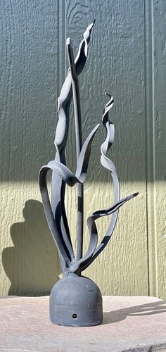Unique iron fence post - iron,