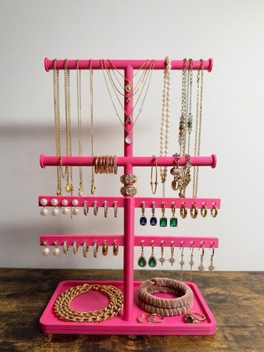 Pink green multi tier - or, multi-tier