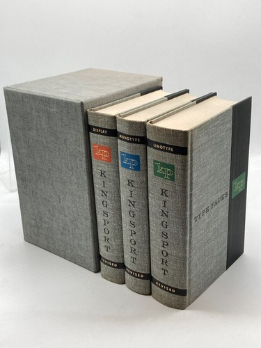 Kingsport type faces - kingsport, volume