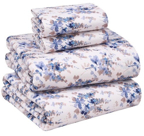 100 cotton 4pc bed sheet - bed,