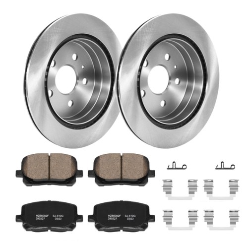 Front disc rotors - front, brake