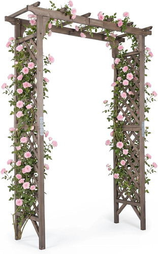 Giantex wooden garden arch - 85",