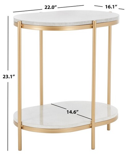 Safavieh dove end table - dove,