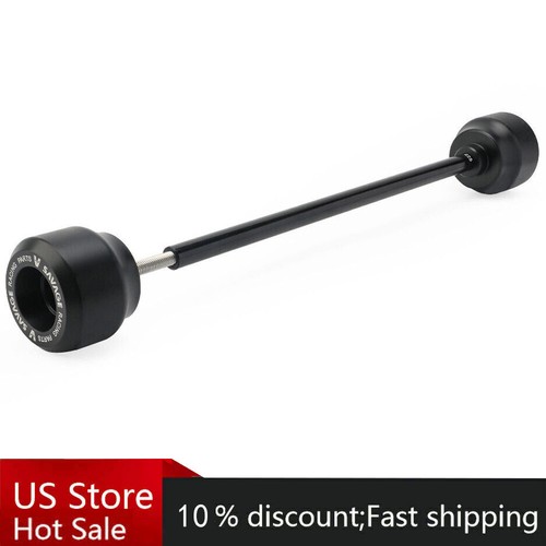 Rear wheel axle sliders crash - axle,