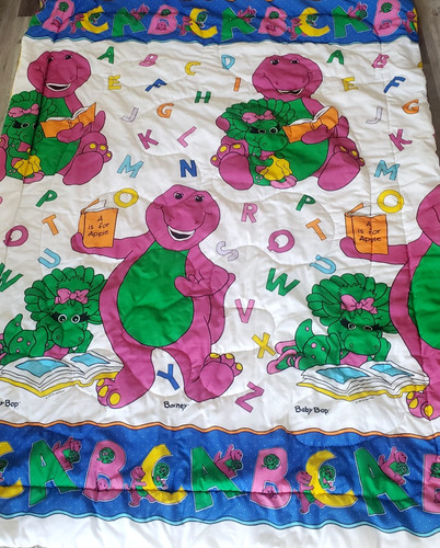 Vtg 1993 barney baby - vtg, bop