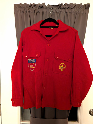 Vintage bsa boy scouts red - vintage,