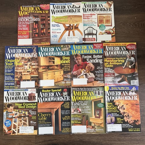 American woodworker magazine - american,