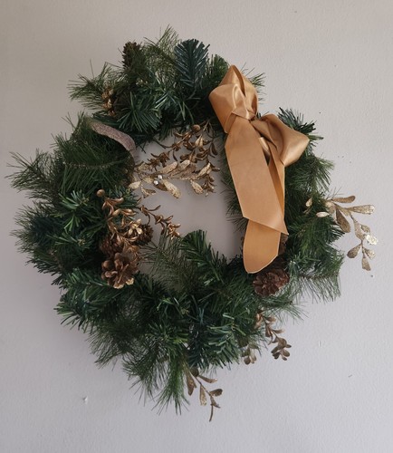Artificial christmas wreath - christmas,