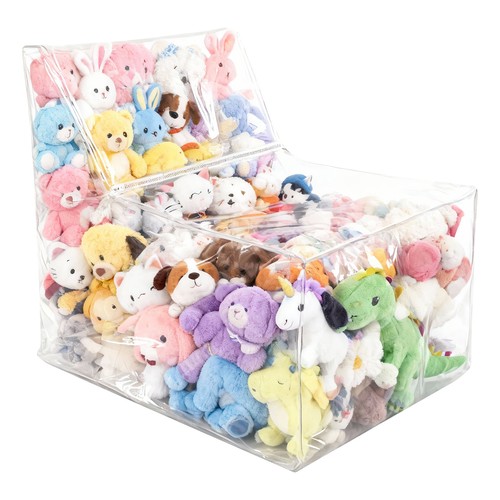 Clear stuffed animal - animal, bag