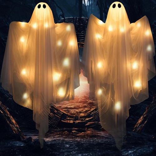 Halloween ghost led string - ghost,
