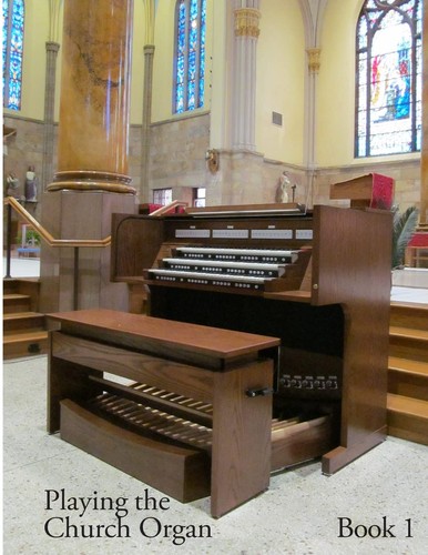 Playing the church organ - playing,