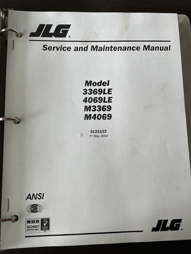 Jlg 3369le 4069le m3369 - jlg,