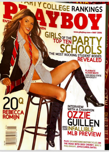 Playboy magazine issue may - magazine,