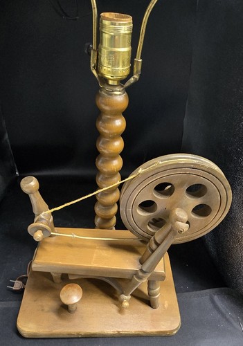 Vintage wooden spinning - vintage, wheel
