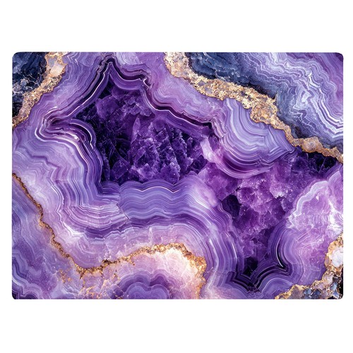 Purple amethyst crystal - amethyst,