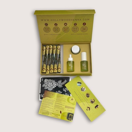 Henna cones kit temporary - henna,