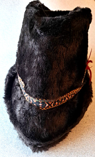 Vintage mens brown faux fur - vintage,