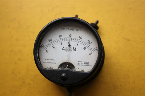 Ww2 air ministry voltmeter raf - ministry,