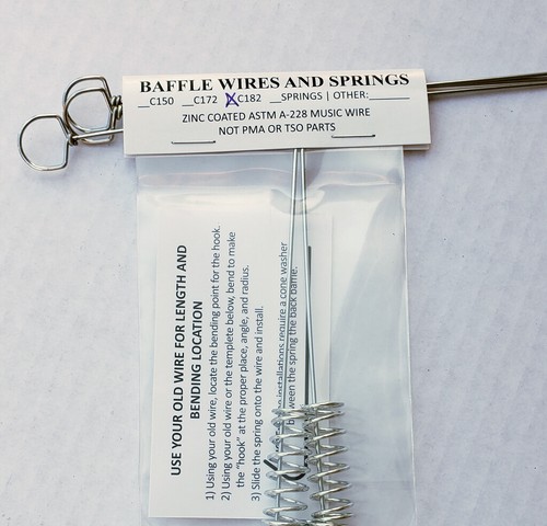 Baffle wire kit for cessna - wire,