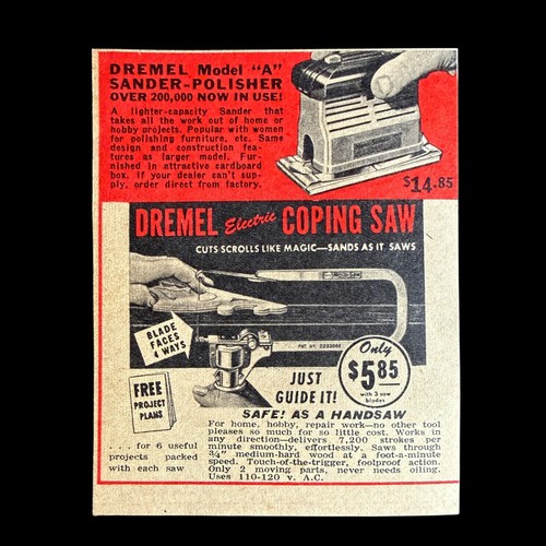 Vintage july 1950 dremel - july,