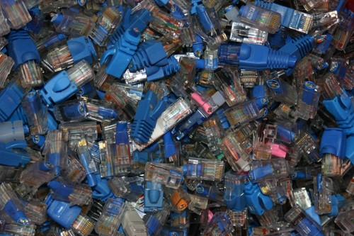 Gold scrap rj45 - gold,
