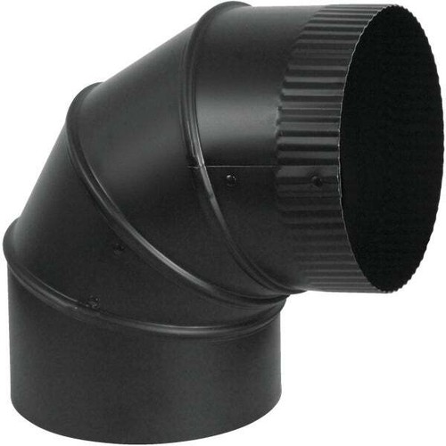 Black 28ga 90 - (1)-black, 3"