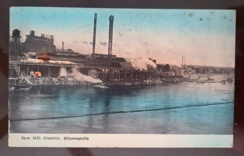 Saw mill district - saw,