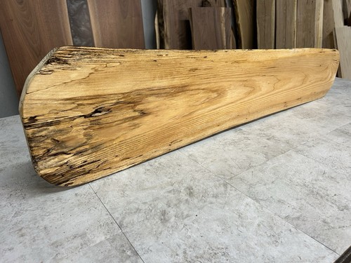 Live edge ash wood - live, /